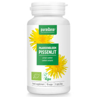 Extract de păpădie bio (250 mg) 90 capsule - PURASANA