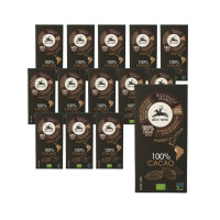 PACHET 14 x Bitter 100 % cacao BIO 50 g