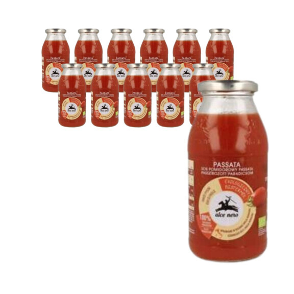 PACHET 12 x Sos de roșii passata BIO 500 g