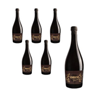 PACHET 6 x Ciocolată cu fulgi de stejar de șampanie Kombucha Bio 750 ml - Kombucha By Laurent
