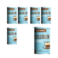 PACHET 6 x Crema de cafea cu colagen Keto 300 g - Alimente dietetice