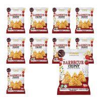 PACHET 10 x Piramide proteice - barbeque Popcrop, 60g