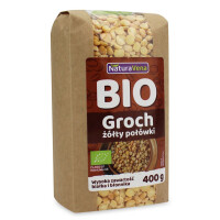 Jumătăți de mazăre galbenă BIO 400 g - Naturavena