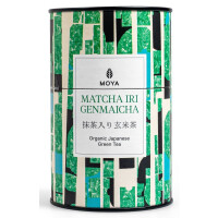 Matcha japoneză iri genmaicha ceai verde bio 60 g - MOYA MATCHA