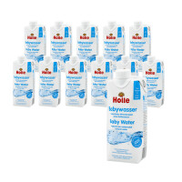 PACHET 12 x Apă minerală naturală plată pentru bebeluși 500 ml - Holle