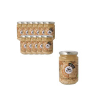 PACHET 12 x Fasole Cannellini în saramură Bio 300 G (220 G) (Borcan)