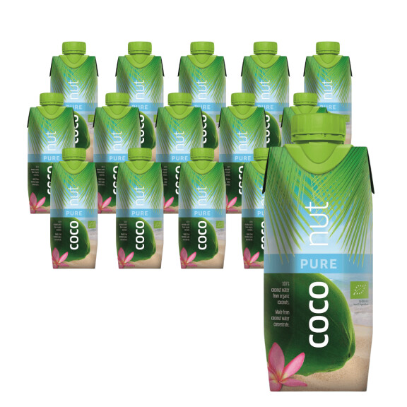 PACHET 15 x Apă de nucă de cocos BIO 330 ml