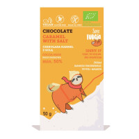 Caramel de ciocolată cu sare BIO 50 g