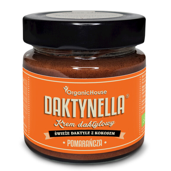 Daktynella portocală - cremă de curmale BIO 190 g