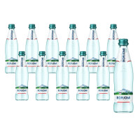 PACHET 12 x Apă minerală spumantă 330 ml (sticlă) - Borjomi