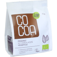 Migdale cu lapte vegetal acoperite cu ciocolată BIO 70 g