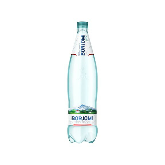 APĂ MINERALĂ CARBOGAZOASĂ 1 L - BORJOMI