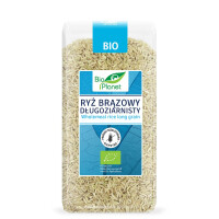 Orez brun cu bob lung fără gluten BIO 500 g