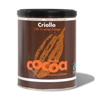 Pudră de cacao criollo BIO fără gluten din comerț echitabil 250 g
