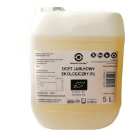 Oțet de cidru de mere 5% nefiltrat BIO 5 l (Bio Food)