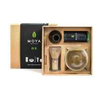 Set ceremonial Matcha cu bol de sticlă - Moya Matcha