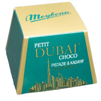 Ciocolată cu lapte Dubai cu umplutură de fistic și tort kadayif 43 g - Meybona