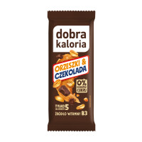 Alune și ciocolată fără zahăr adăugat 35 g - Calorii bune