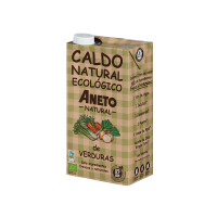 Bulion vegetal lichid fără gluten bio 1 l - ANETO Natural