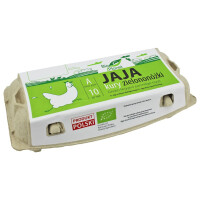Ouă de găină cu picioare verzi, mărimea M BIO 10 buc. - Planeta Bio