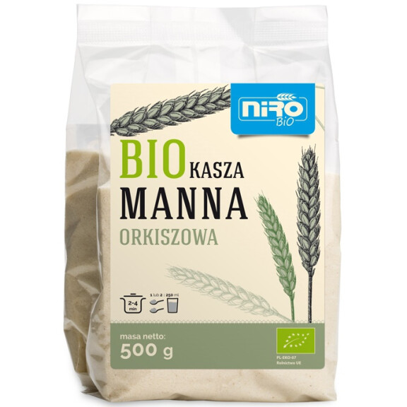Semolă de spelta BIO 500 g - Niro