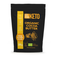 Grăsime de cacao fără gluten BIO 200 g - Cacao