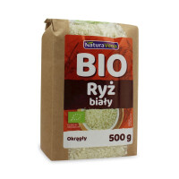 Orez alb rotund BIO 500 g - Naturavena