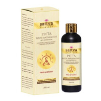 Ulei de masaj calmant cu ulei de lemn de santal 200 ml - SATTVA