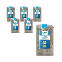 PACHET 6 x Chia - semințe de chia BIO 1 kg