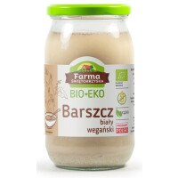 Borș alb pe hrișcă sourdough fără gluten bio 720 ml (borcan) - Farma Świętokrzyska