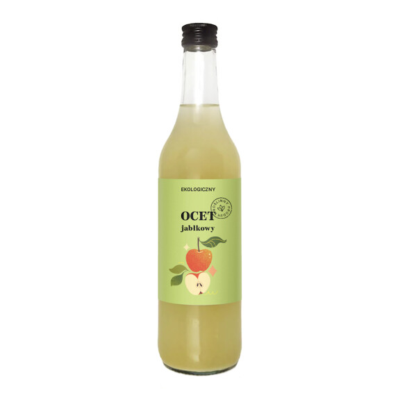 Oțet de cidru de mere 4% BIO 500 ml - Delicat (acru)