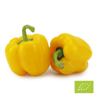Ardei galbeni proaspeți BIO - aprox. 5 kg
