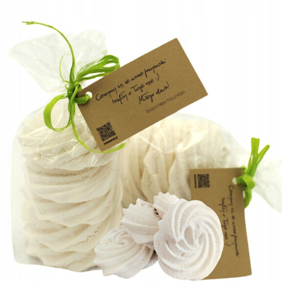 Pavlova meringue vegan fără gluten (5 buc) aprox. 45 g - NEW MOUNTAIN