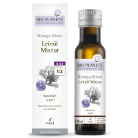 Omega silver - amestec de ulei de in (alge marine) bio 100 ml - Bio Planete