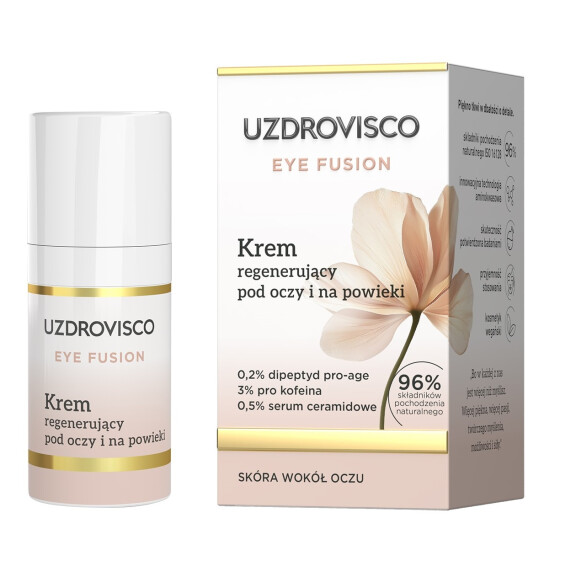 Cremă regenerantă pentru ochi și pleoape 15 ml - UZDROVISCO