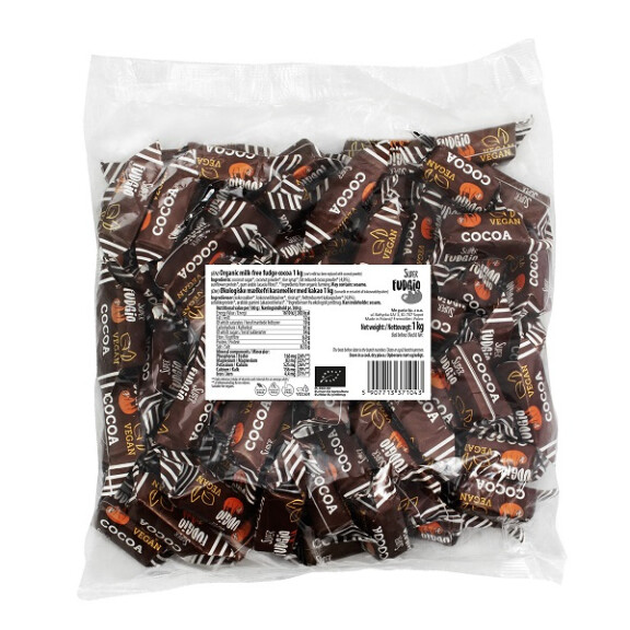 Fudge bio de cacao fără gluten și fără lapte 1 kg - Me Gusto (Super Fudgio)