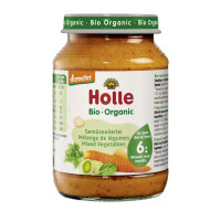 Piure de legume fără gluten de la 6 luni demeter bio 190 g - HOLLE