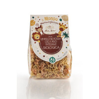 Paste proteice (linte roșie - năut - orez brun) pentru copii savanna fără gluten bio 250 g - PASTA NATURA
