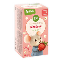 Ceai pentru copii - trandafir sălbatic și căpșuni de la 9 luni bio (20 x 1,5 g) 30 g - APOTHEKE