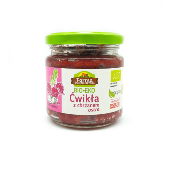 Chervil cu hrean picant fără gluten bio 160 g - Farma Świętokrzyska