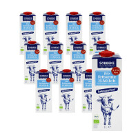 PACHET 12 x Lapte fără lactoză 1,5% grăsime, BIO BIO 1 l
