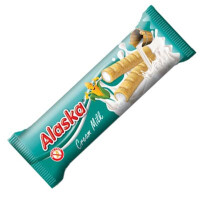 Cornulețe umplute cu cremă de lapte, fără gluten 18 g