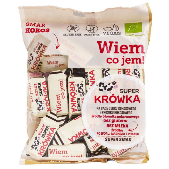Fudge de nucă de cocos fără lapte și fără gluten BIO 150 g