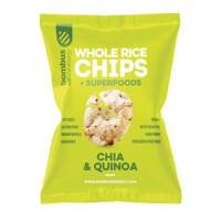 Chipsuri din orez integral cu chia și quinoa fără gluten 60 g