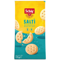 Salted Salti biscuiți fără gluten 175 g