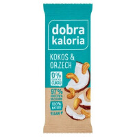 Baton de fructe cu nucă de cocos și nuci 35 g