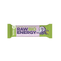 RAW ENERGY bar BIO BIO coacăze negre-cocoș NON-GMO. BIO 50 g