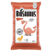 Dinosaurs chipsuri de porumb cu aromă de ketchup FĂRĂ GLUTE. BIO 30 g