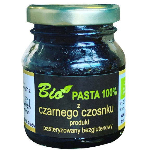 Pastă de usturoi negru fără gluten BIO 80 g