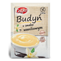Budincă fără gluten cu aromă de vanilie Celiko, 40 g